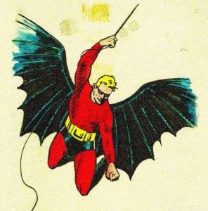 Bob Kane proto-Batman