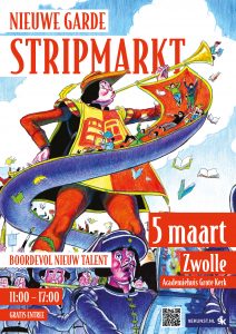 stripmarkt Nieuwe Garde Zwolle 5 maar 2022