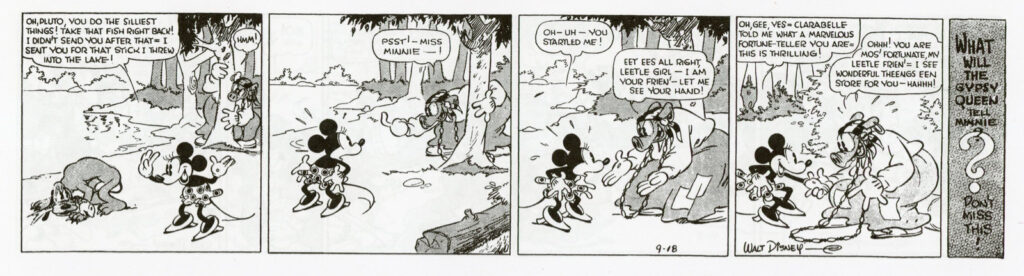 Mickey Mouse onvertaald